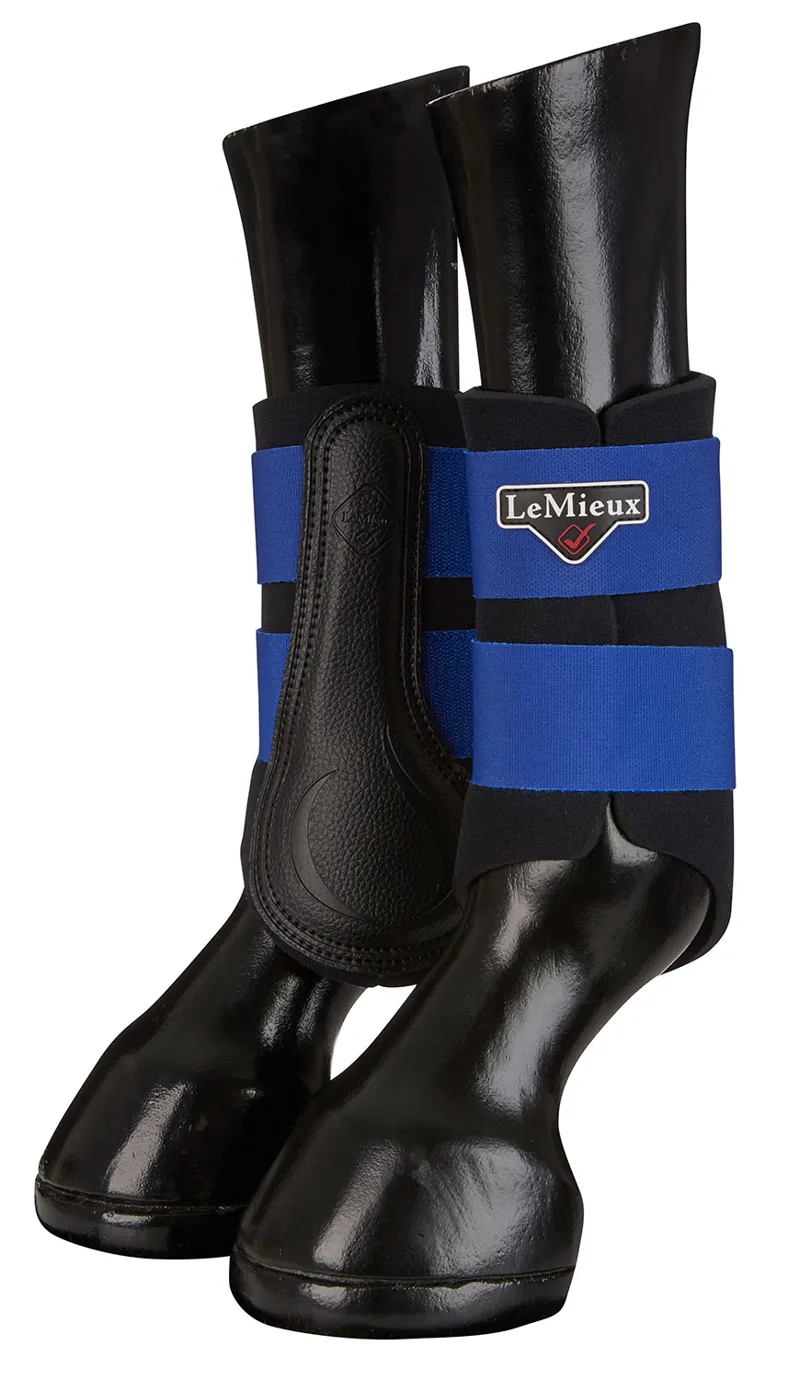 LeMieux ProSport Grafter Brushing Boots Benertton Blue